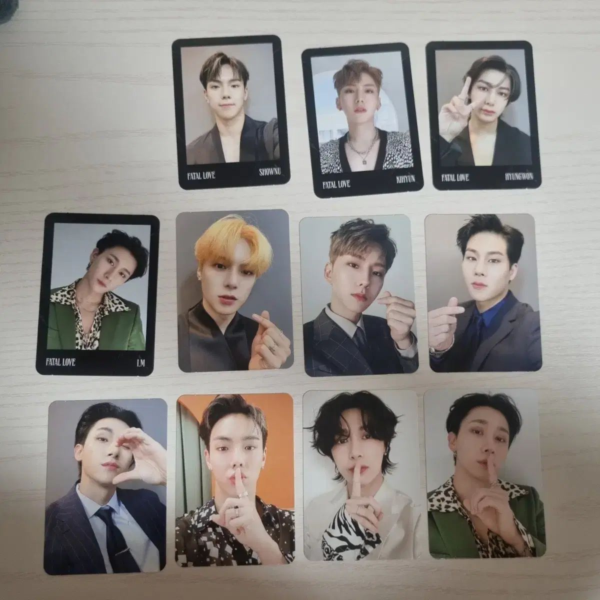 ヒョンウォン トレカ モネク ペンサ サイン会 monsta x