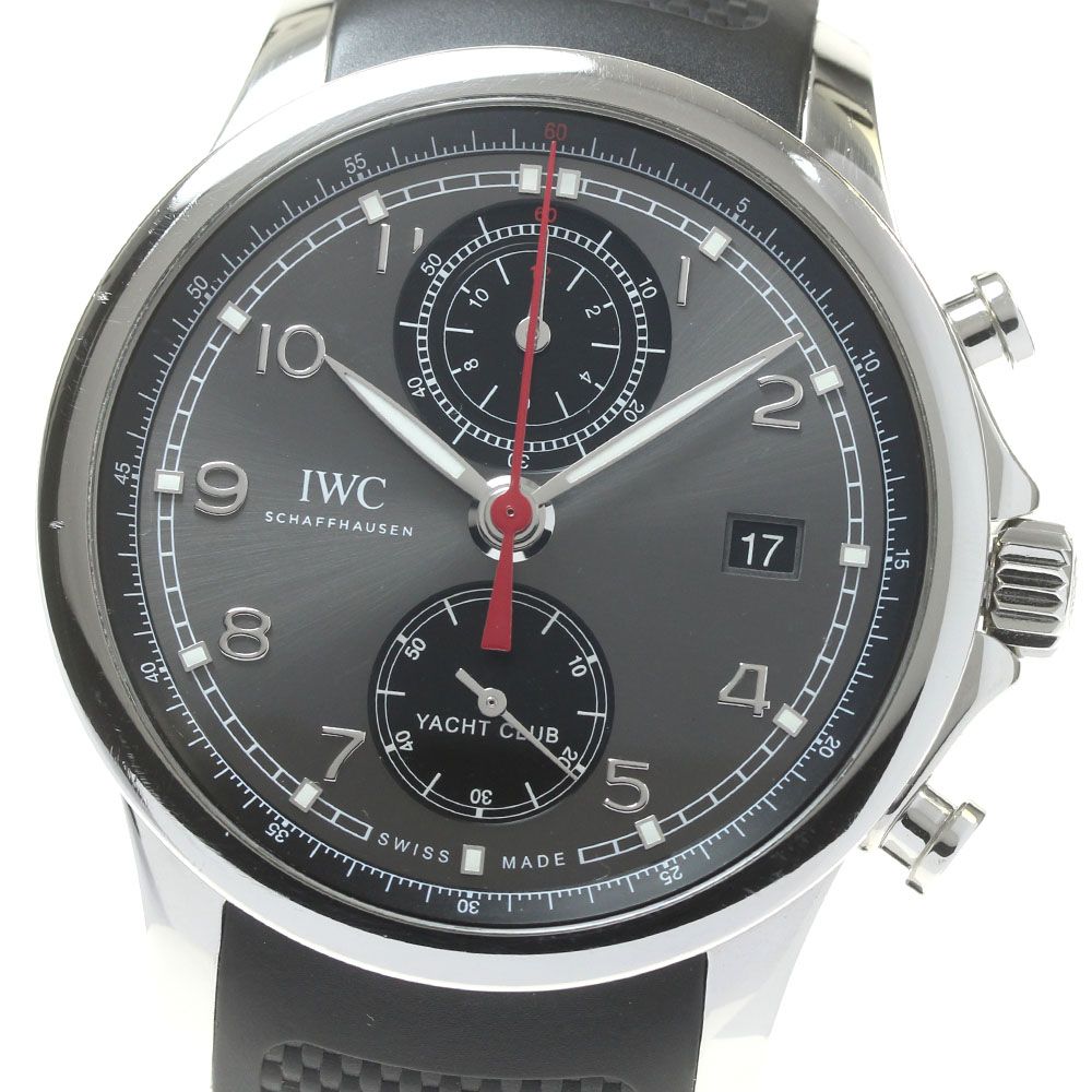 IWC IWC SCHAFFHAUSEN IW390503 ポルトギーゼ ヨットクラブ クロノグラフ 自動巻き メンズ箱・保証書付き_850257