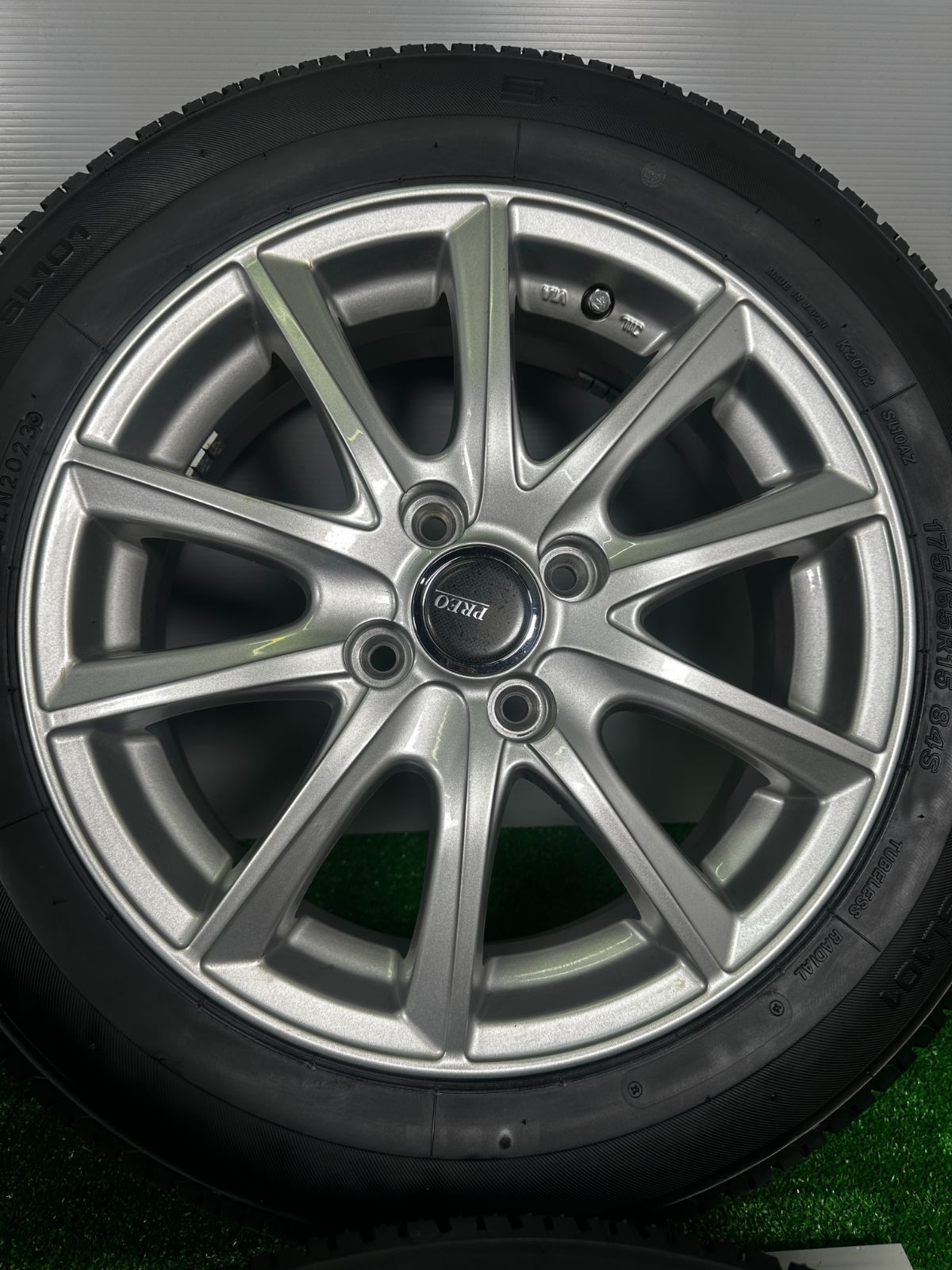 175/65R15 SEIBERLING SL101 4本 送料無料☆15x5.5J +42 4穴 PCD100 175/65R15 SEIBERLING SL101