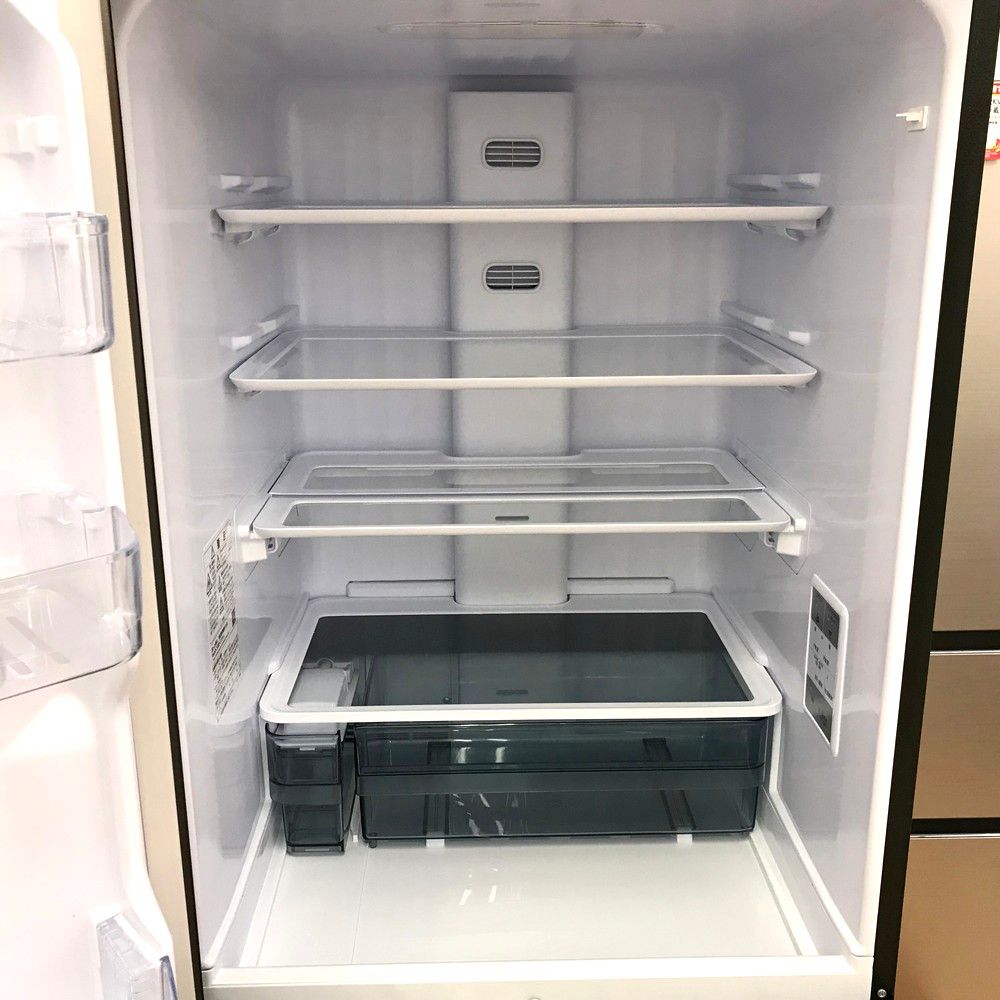 2024年製 どっちもドアSHARP SJ-PW37K-H 冷凍冷蔵庫 374L