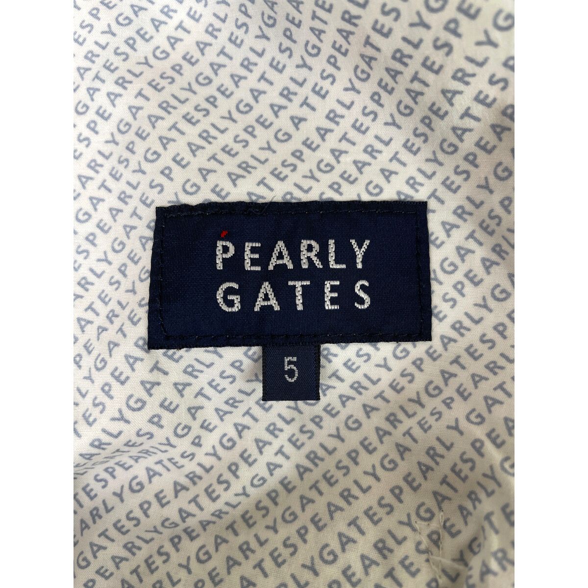 メンズ パーリーゲイツ PEARLY GATES ハーフパンツ 5 L ピンク総柄 シアサッカー MEBLE-SODAR_PL