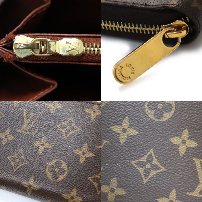 LOUIS VUITTON ルイ・ヴィトン ジッピーウォレット 長財布 ラウンドファスナー モノグラム ブラウン M42616 ICタグ ユニセックス  中古 - メルカリ