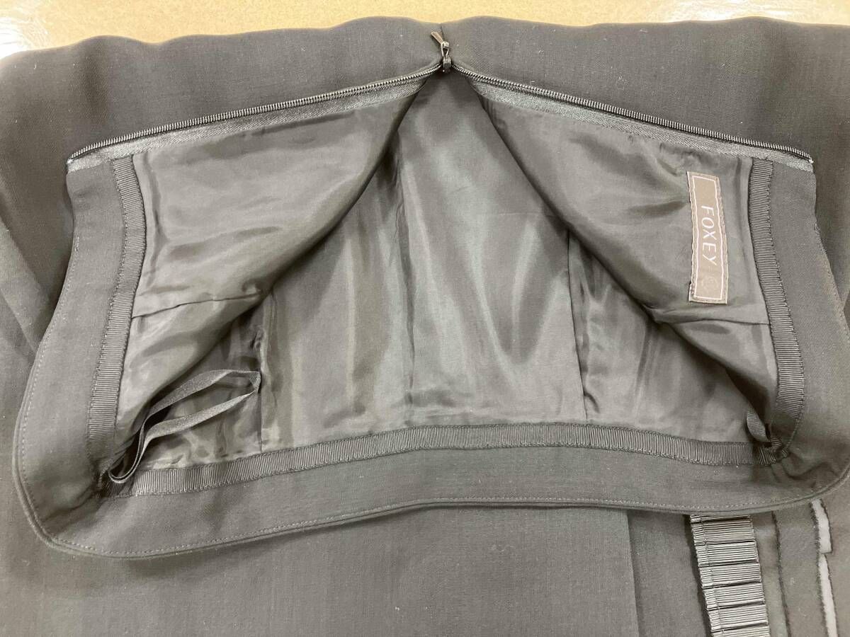 リボンプリーツ スカート