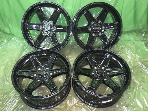 weds KEELER 18インチ アルミホイール 8J 25