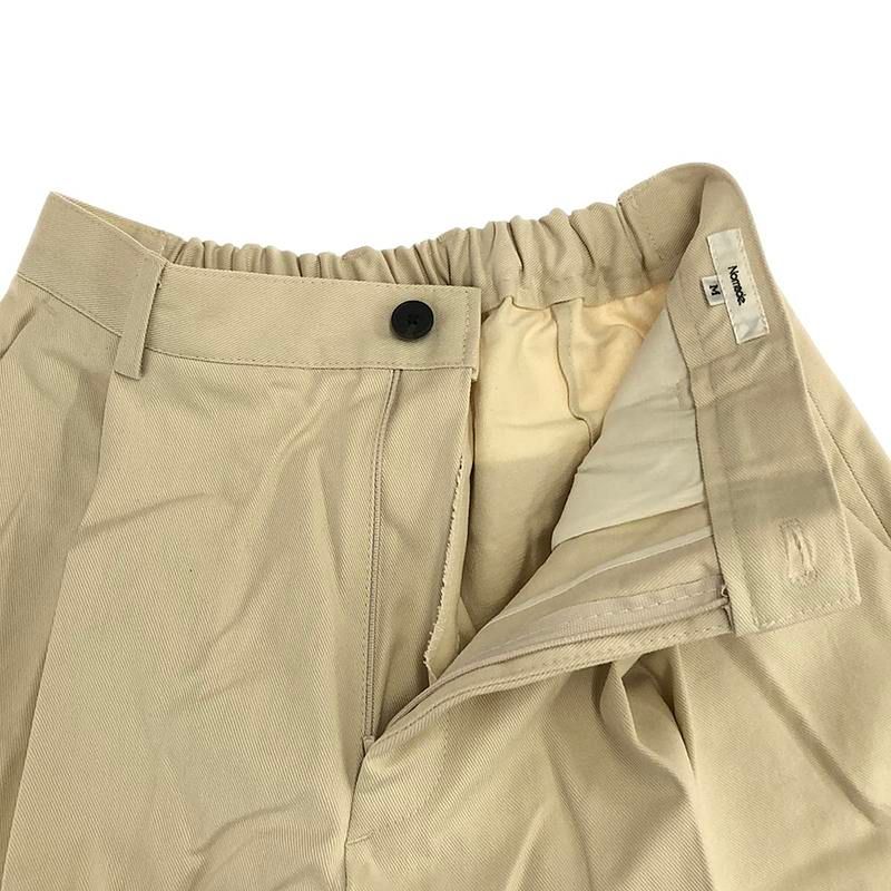 Bargiee SINGLE PLEATED PANTS パンツ bargiee SINGLE PLEATED PANTS