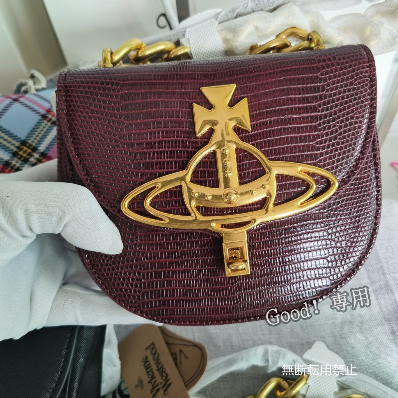 新品！Vivienne Westwood ヴィヴィアンウエストウッド Sofia saddle shoulder bag ショルダーバッグ 4色 -  メルカリ