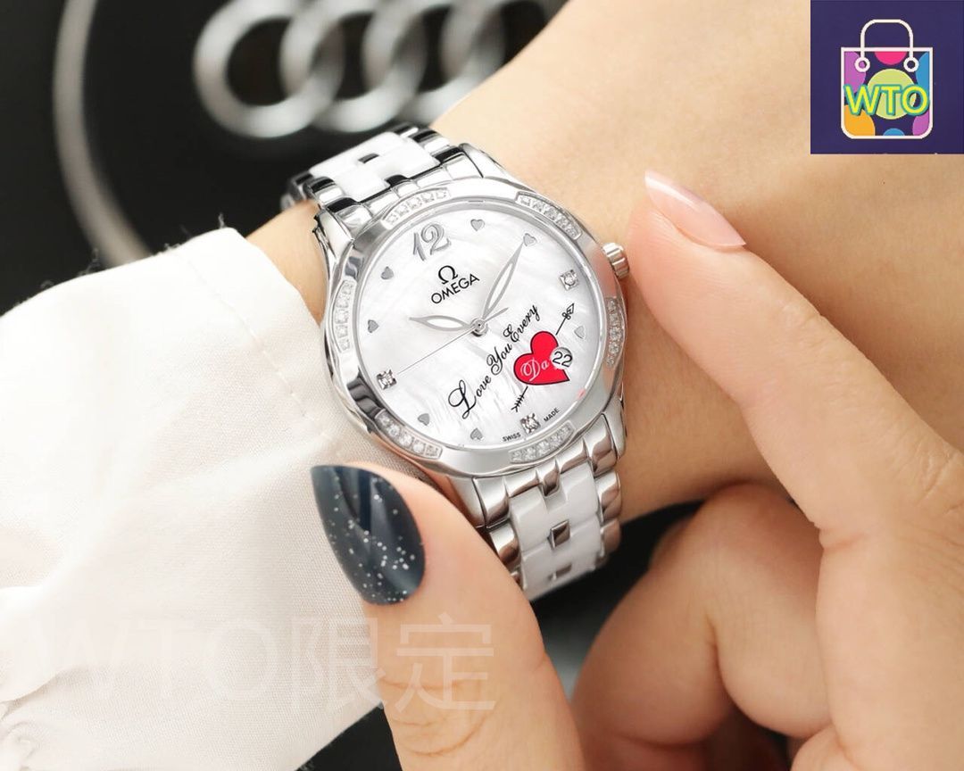 今日特価！OMEGA オメガ最新の清新な女性用腕時計-WTO店名をご