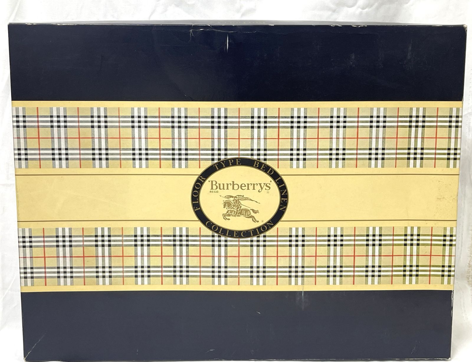 Burberrys タオルケット 140×190cm 新品　自宅保管 未使用品】Burberrys タオルケット 140×190㎝ 自宅保管品 ブルー