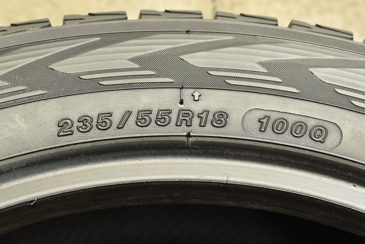 バリ溝】ヨコハマ アイスガード G075 235/55R18 4本セット レクサス NX 