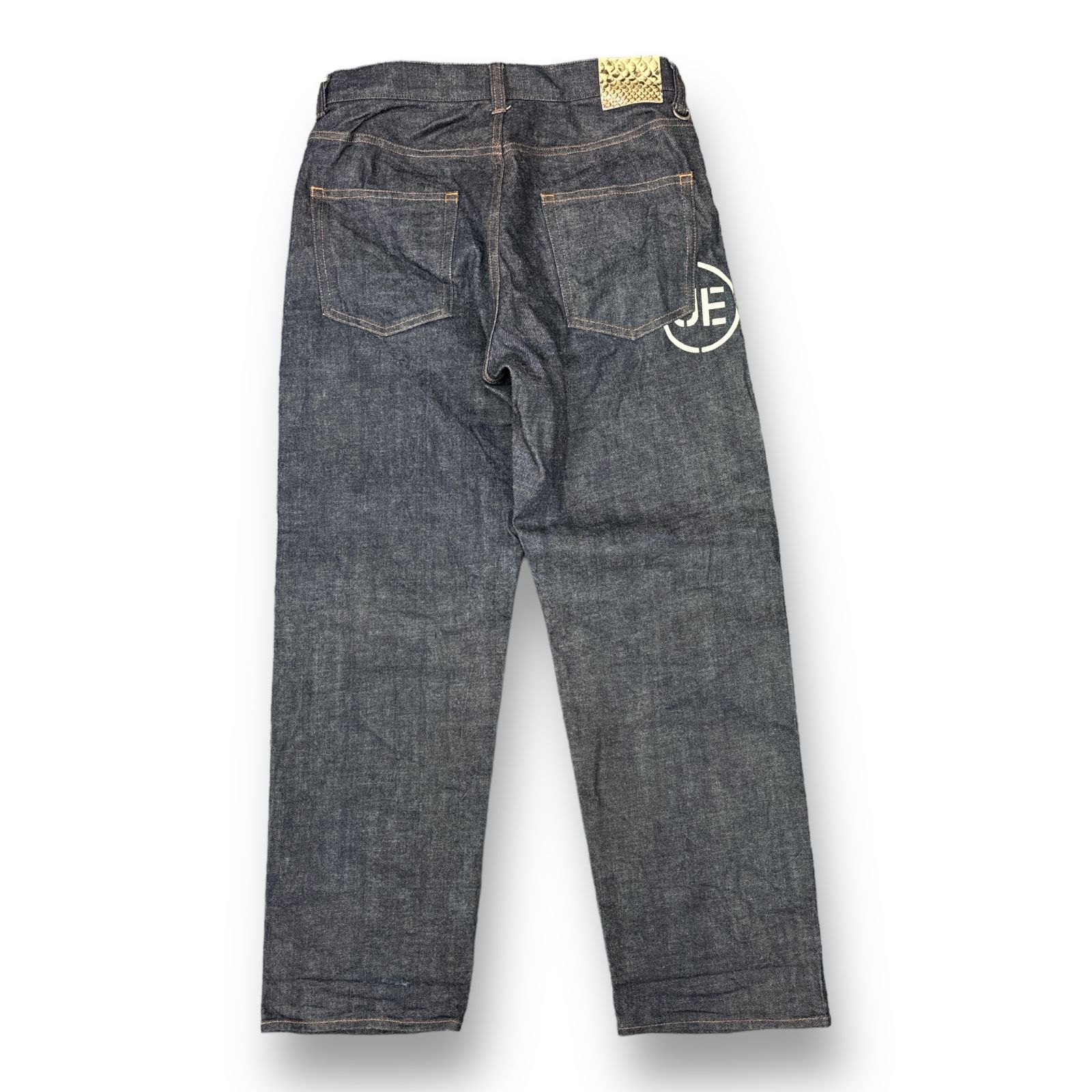 定価34100円 UNIFORM EXPERIMENT 23SS RIGID 5POCKET WIDE FIT PANTS 