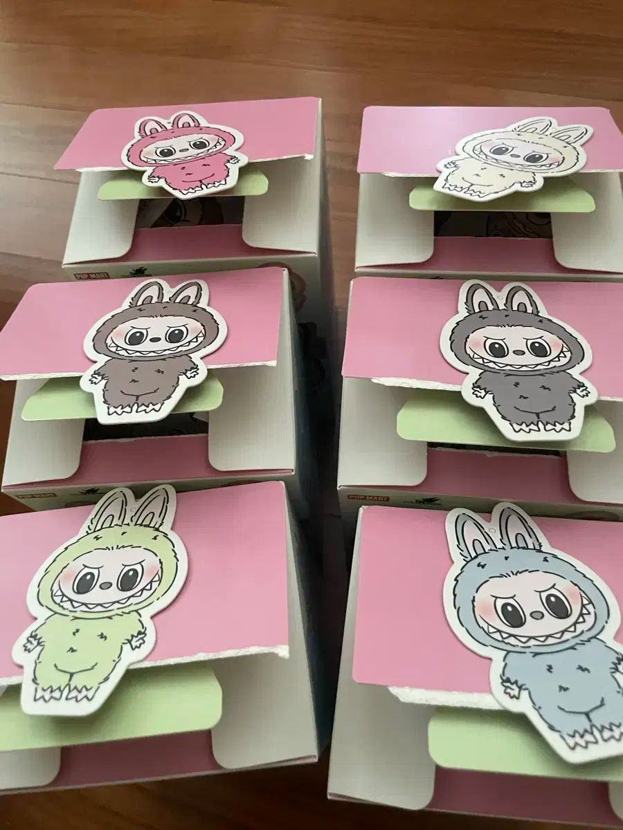 正規品】ラブブ マカロン3体 ソイミルク グリーングレープ セサミ