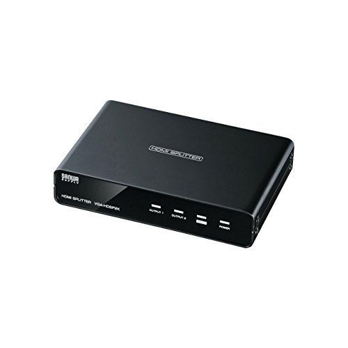 SANWA SUPPLY 3D対応HDMI分配器 2分配 VGA-HDSP2K
