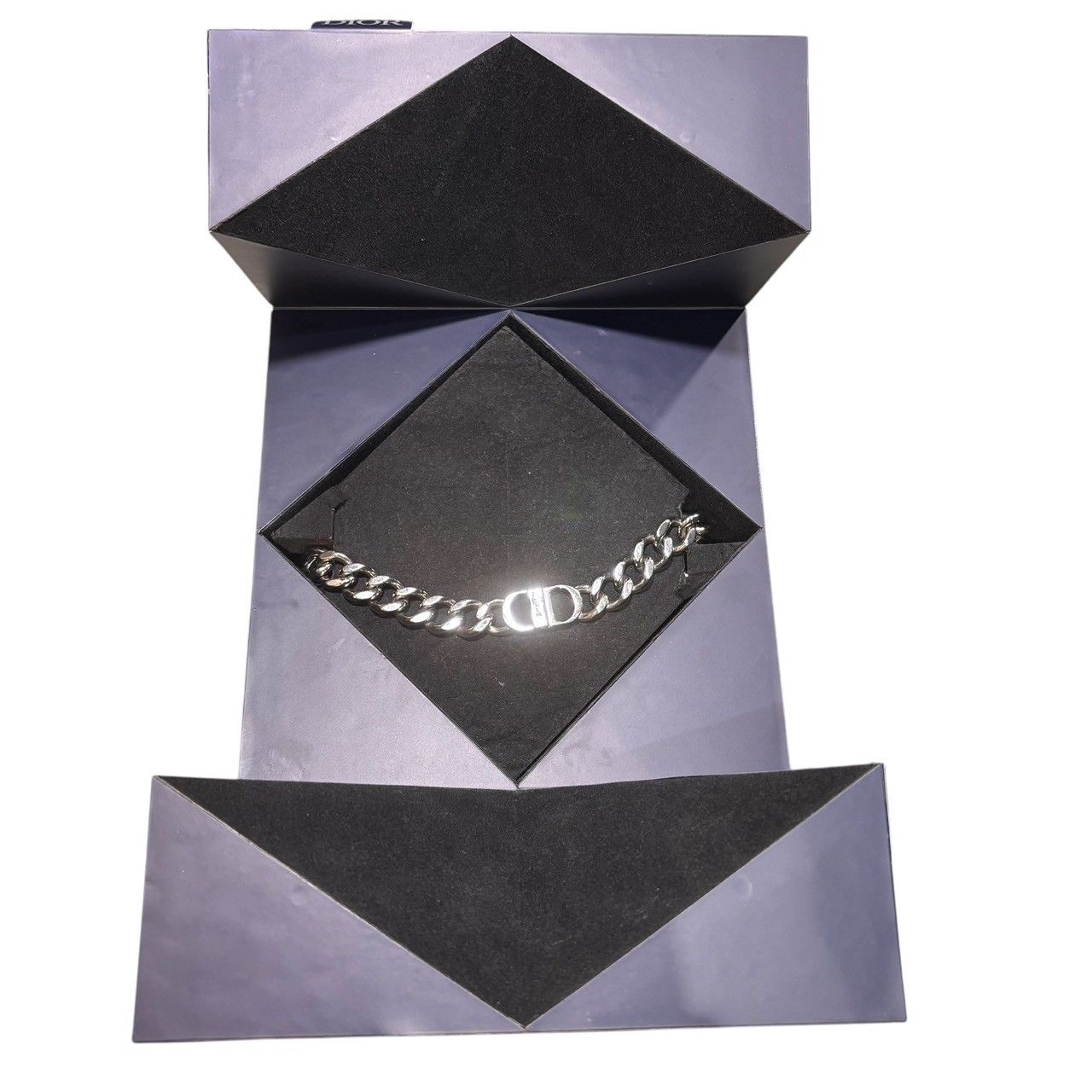 Christian Dior(クリスチャンディオール) CD ICON chain link necklace 