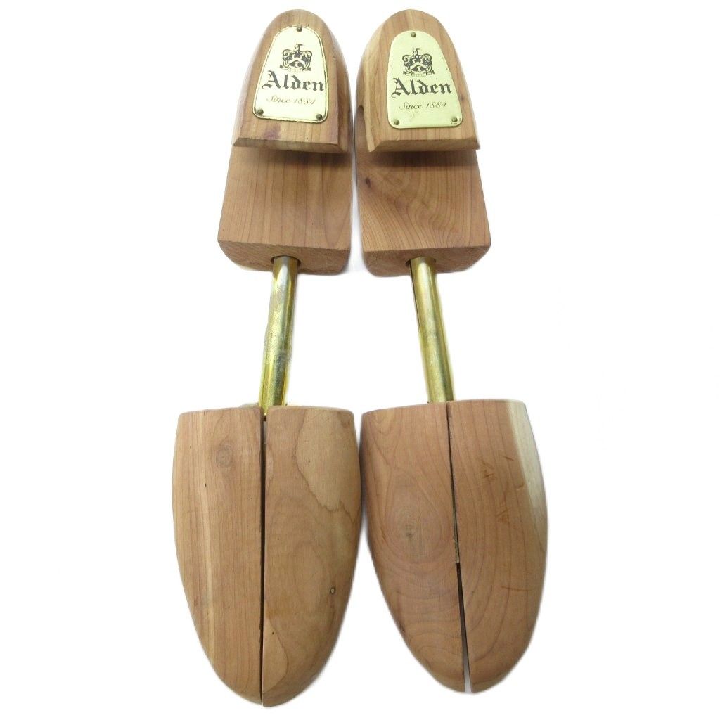 オールデン ALDEN シューツリー 木製シューキーパー シューズケア 茶 ブラウン S 約25-26cm IBO79