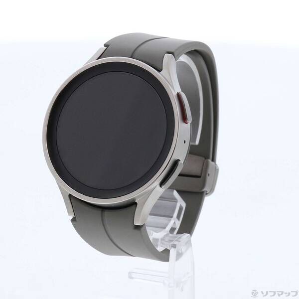 〔展示品〕 Galaxy Watch5 Pro 45mm グレーチタニウム SM-R920NZTAXJP 352