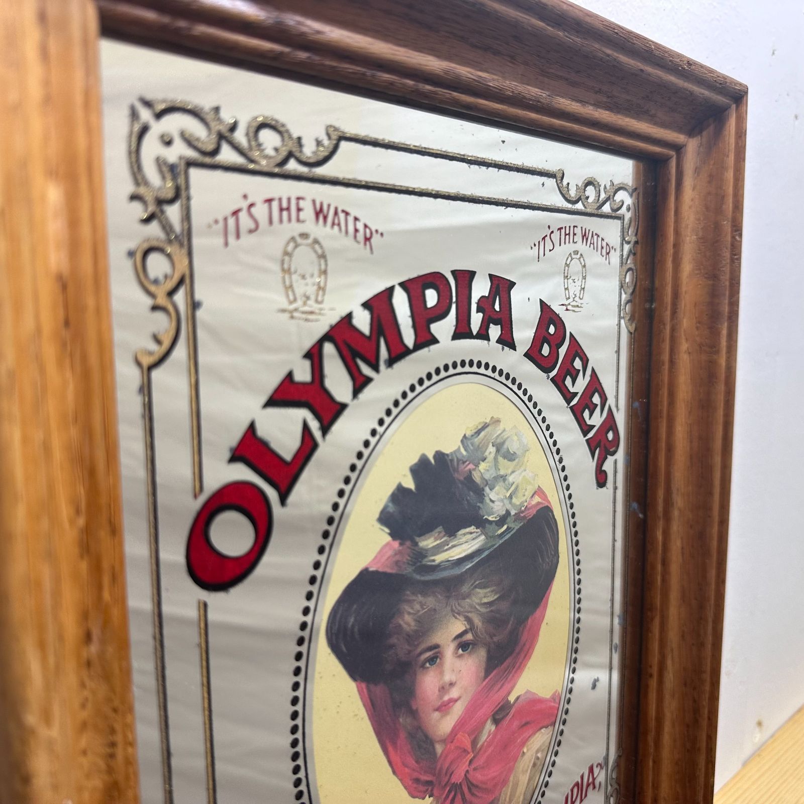 OLYMPIA BEER(オリンピアビア) パブミラー - メルカリ