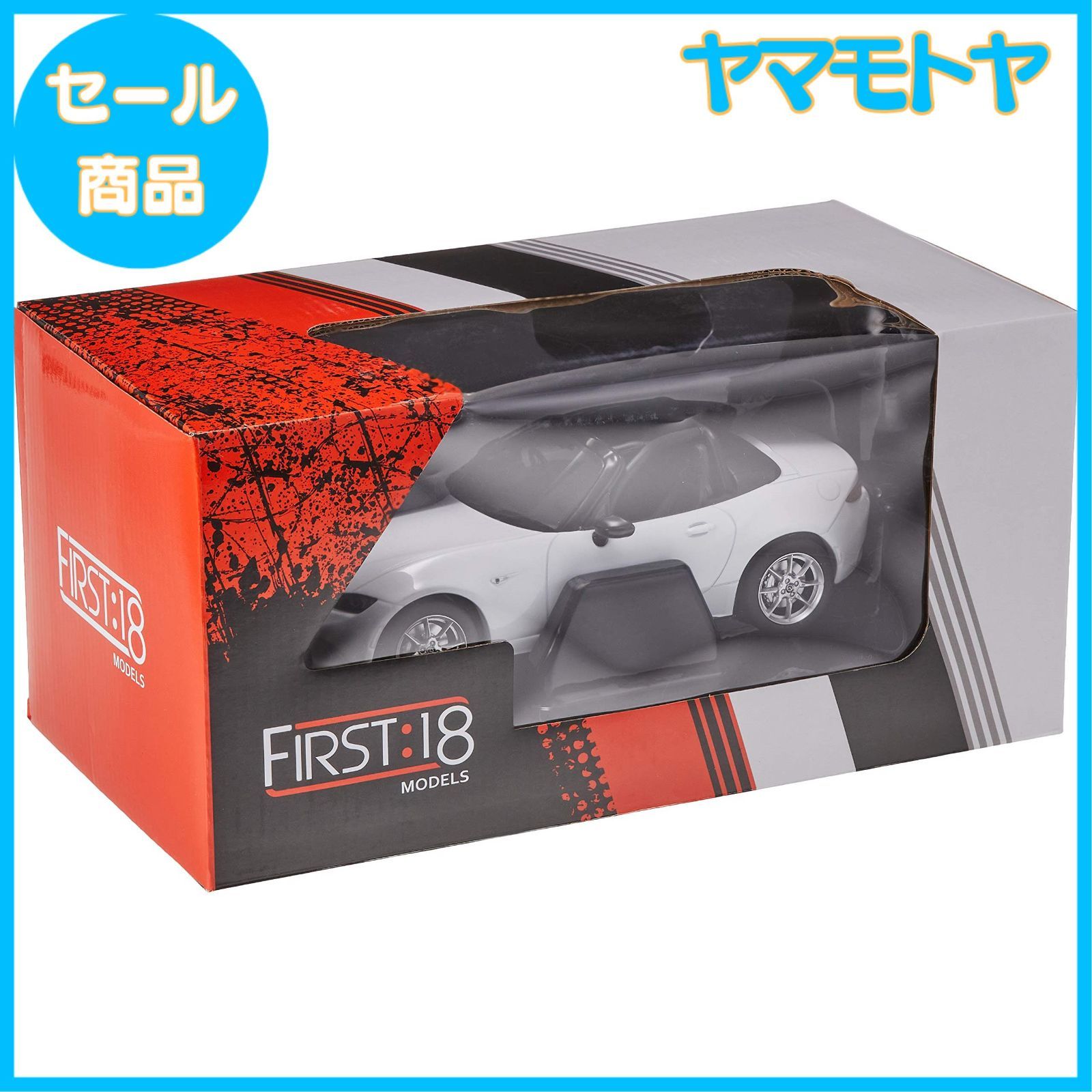 FIRST:18 1/18 マツダ ロードスター NR-A ホワイト 完成品 FIRST:18 1/18 マツダ ロードスター NR-A ホワイト 完成品