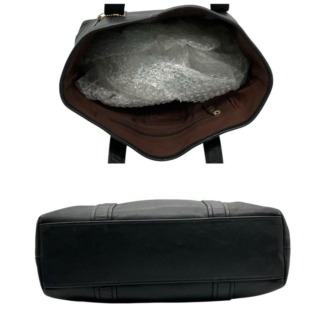 美品 2207 Vintage Coach Totebag Black 美品 2207 Vintage Coach Totebag Black - メルカリ
