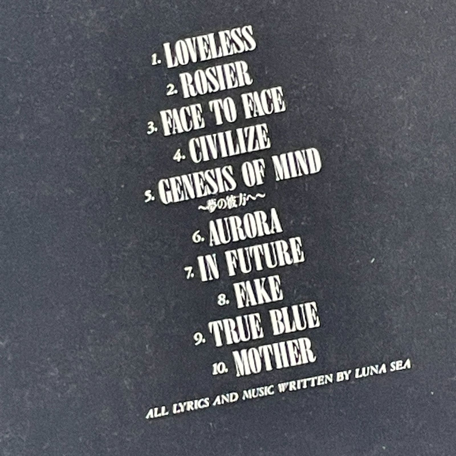 初回盤限定盤☆LUNA SEA｜MOTHER（マザー）｜中古CD｜ルナシー