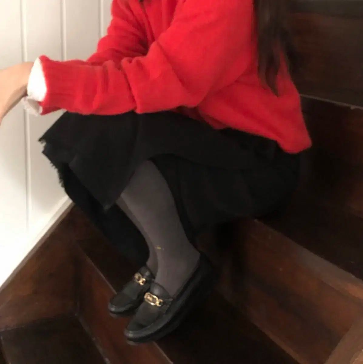 ソーディングキーパン ラップスカート Catherine black wrap skirt GULLKHAN_COM