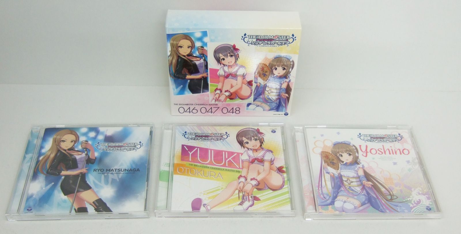 アイドルマスターシンデレラガールズ　レンタル落ちCDまとめ売り レンタル落ち アイドルマスターシンデレラガールズCD 4枚セット