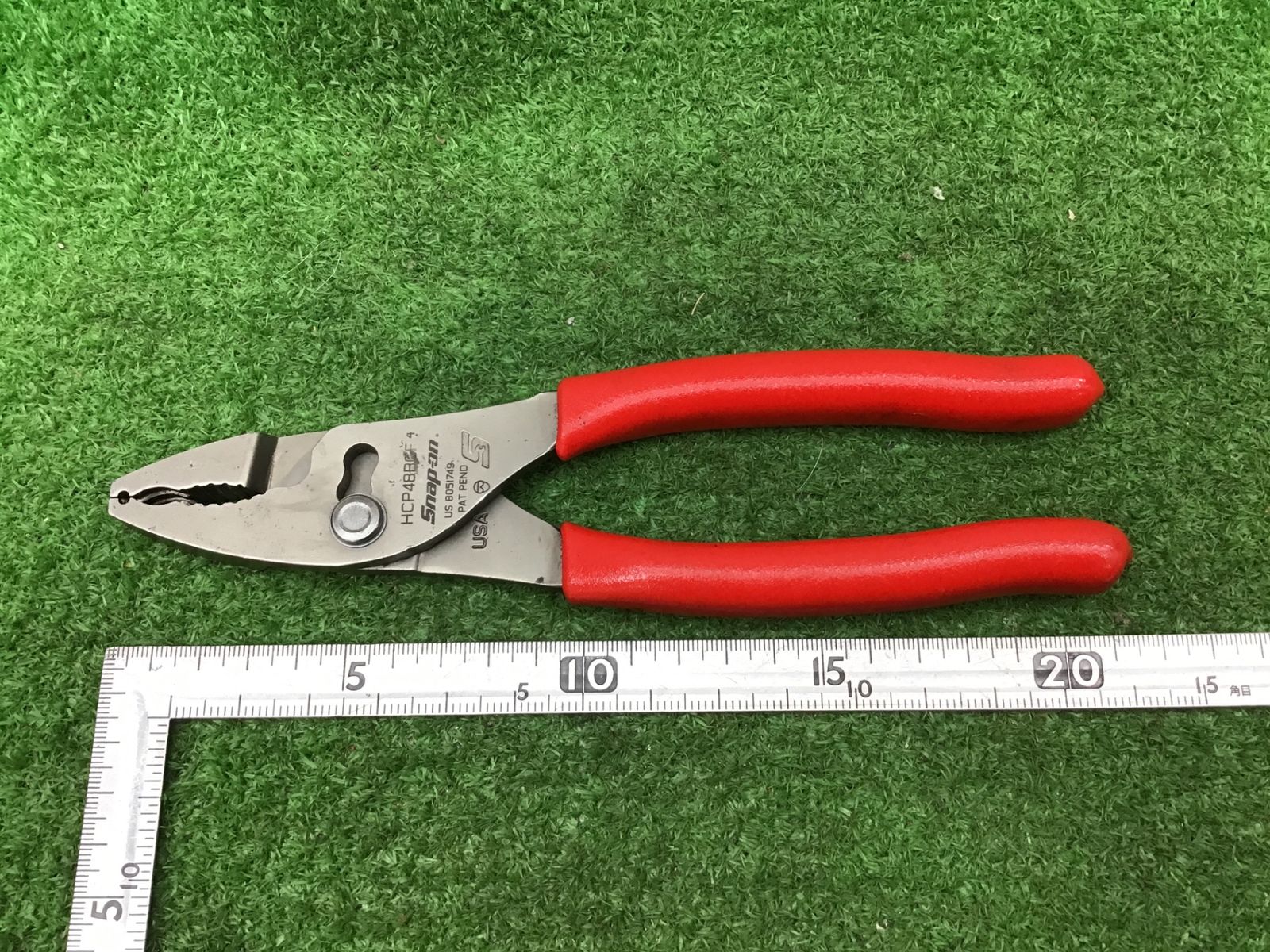 送料無料 動作品 Snap-on|スナップオン♪ユニバーサルホースクランププライヤー 8インチ♪HCP48BCF 赤♪アクトツール富山店♪BRコン