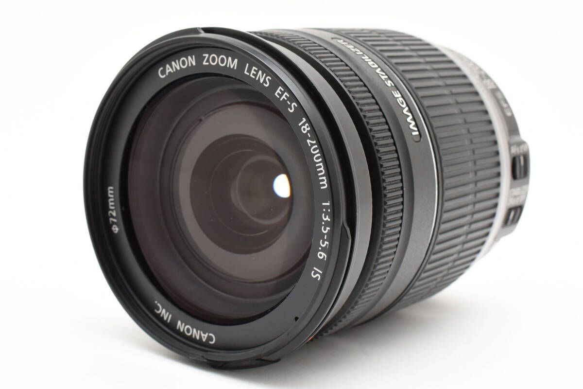 極美品 キヤノン Canon EF-S 18-200mm F3.5-5.6 IS 新品級 Olympus M.zuiko digital 14-150mm F4-5.6 II No5（新品