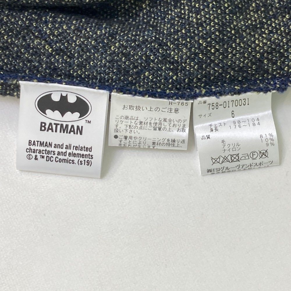 マスターバニーエディション　セーター　バットマンコラボ 楽天市場】【超美品】マスターバニー×バットマン セーター