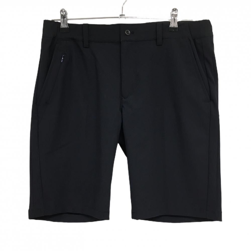 超美品】ビームスゴルフ ハーフパンツ ネイビー ジップロゴ ストレッチ