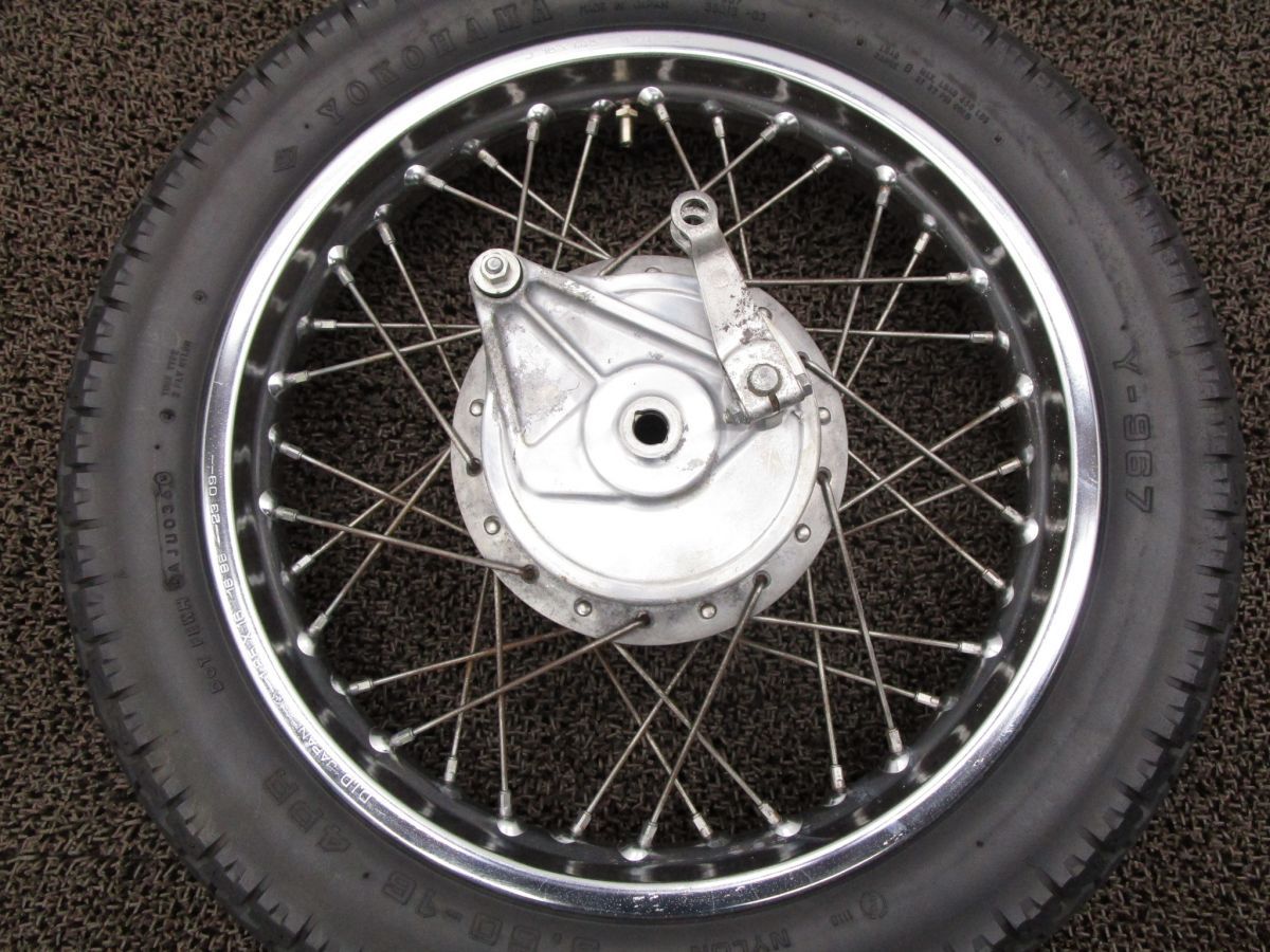 CM125T リアホイール ブレーキドラム □A6288 CM125T ホンダ CM125TE キャブ車