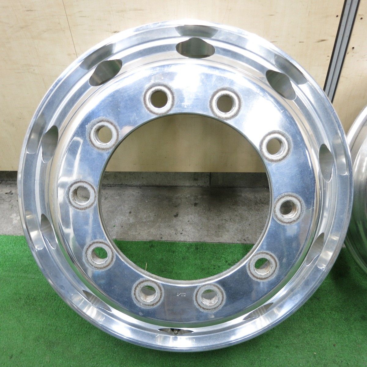 送料無料 2本価格 トラック ALCOA アルミ ホイール 22.5インチ 22.5×7.50 アルコア PCD335|10H 5100706ナホ