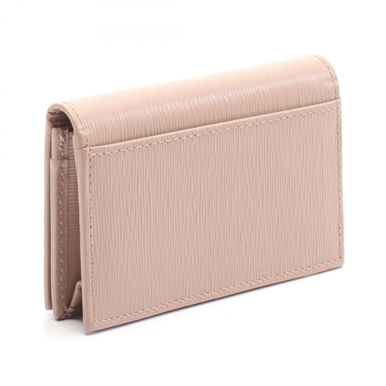 PRADA ベージュ レザー 名刺入れ PRADA】プラダ サフィアーノレザー カードホルダー (PRADA/カード