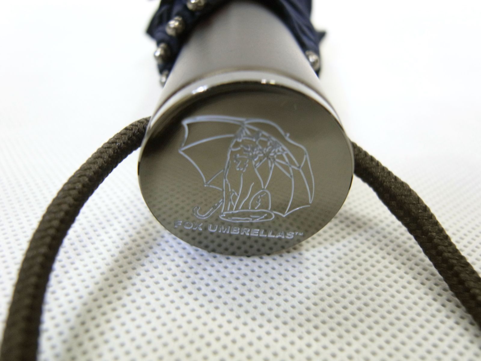  フォックスアンブレラズ FOX 傘 折り畳み ネイビー 折り畳み傘 8 Rib アンブレラ 8本骨 TEL 11 FX-138 雨傘 折りたたみ傘