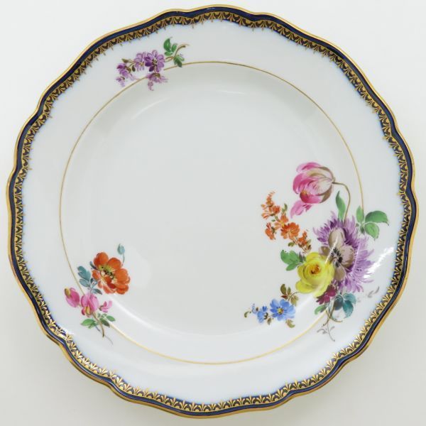 マイセン プレート　＃小花散らし ＃フルーツ&ケーキ& サラダボール マイセン プレート 小花散らし フルーツ&ケーキ& サラダボール