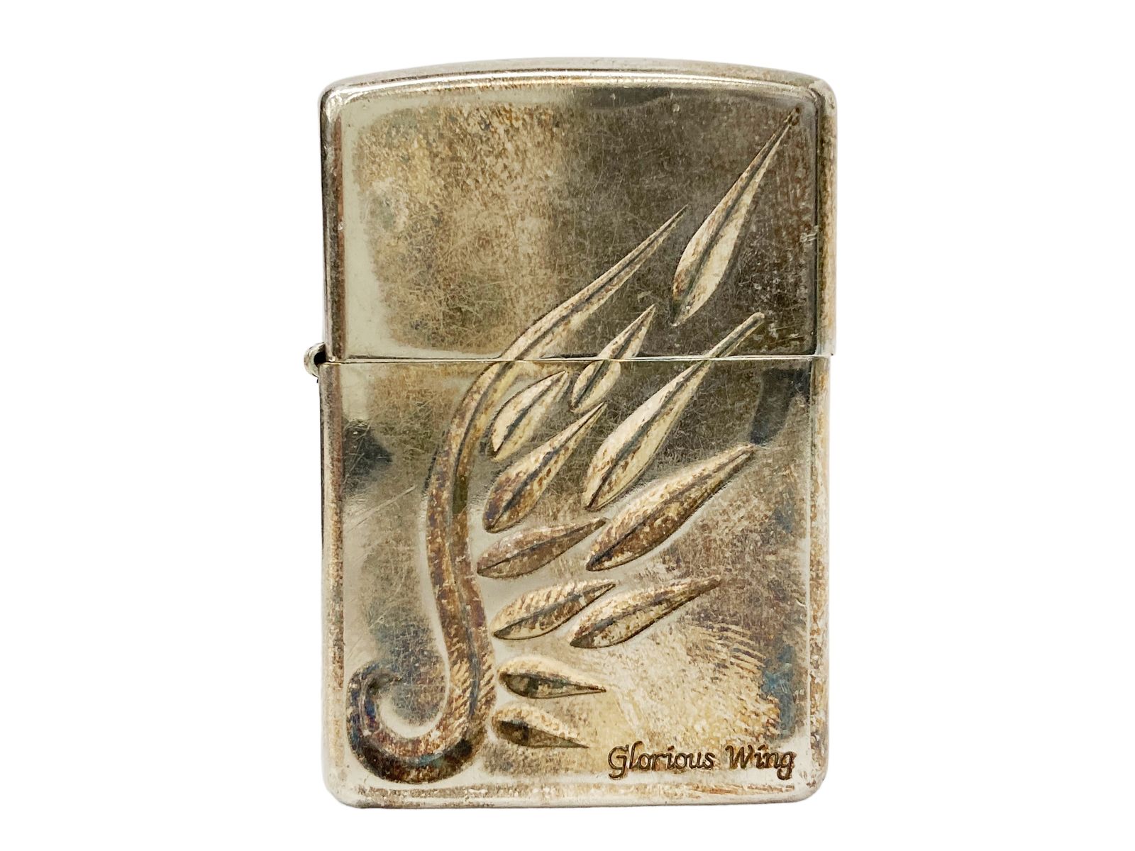 ナチュラルネイビー Glorious Wing zippo | www.zanettini.com.br