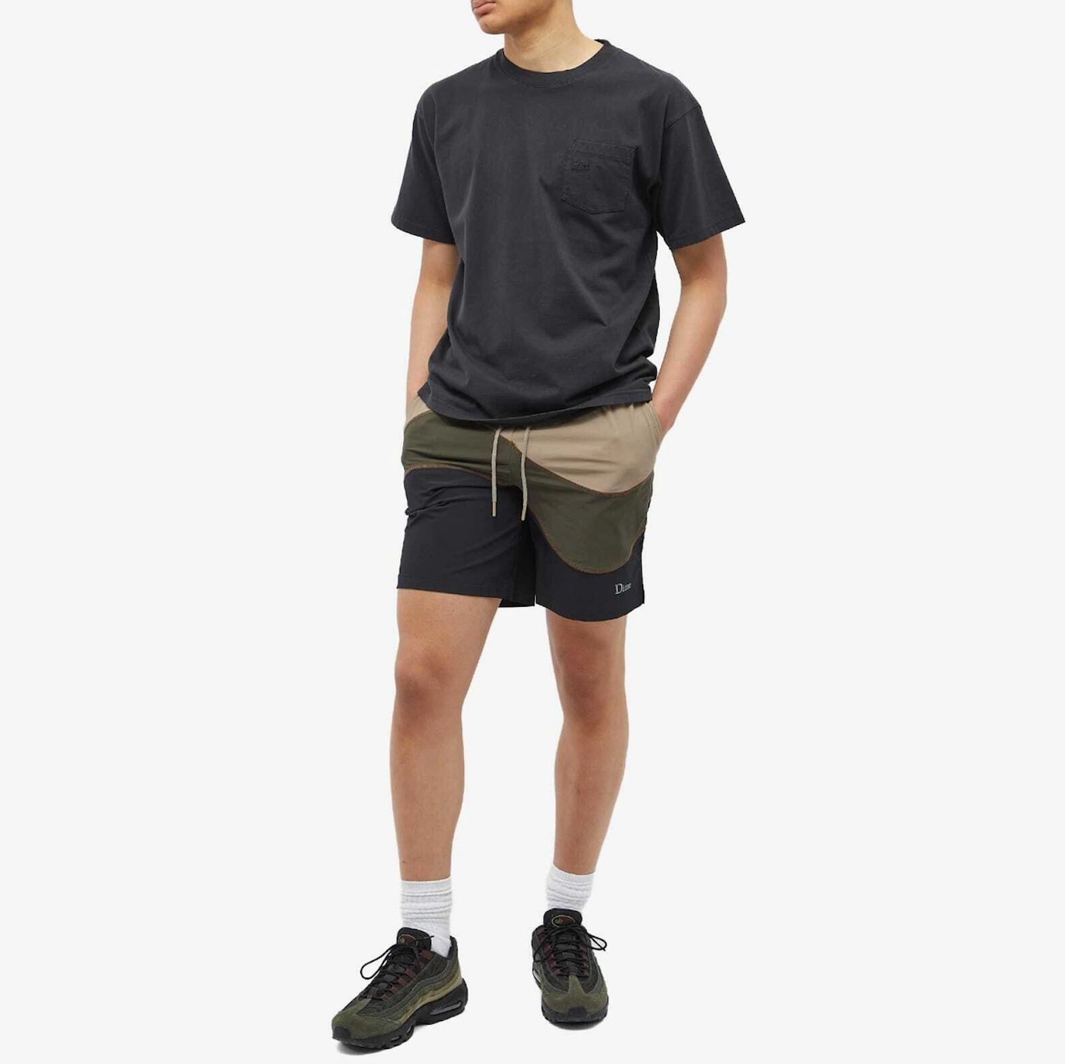 dime wave shorts ダイム ウェーブ ショートパンツ グレー Dime ダイム Wave Sports Shorts ショーツ - メルカリ