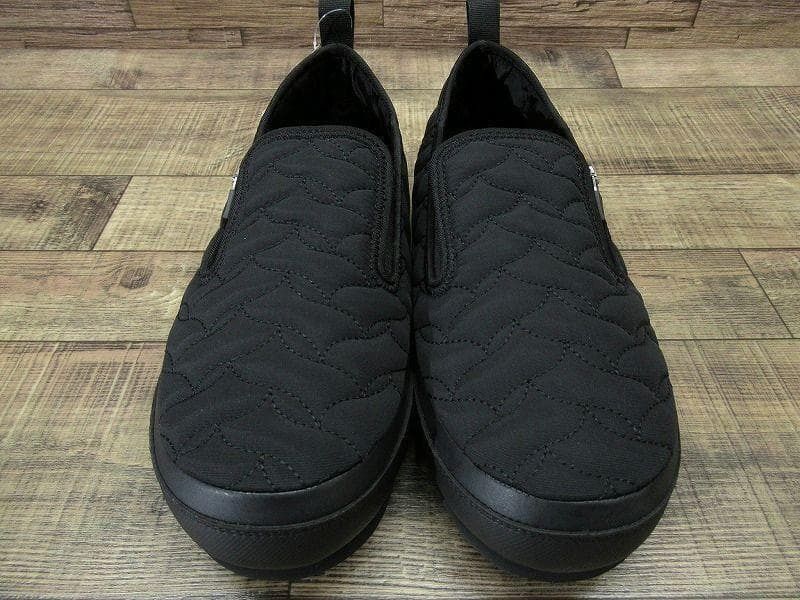 送無 Danner ダナー 23AW D825003 オレゴンスリップ DC 軽量 難燃 撥水 中綿 キルティング スリッポン シューズ キャンプ 黒 28.0