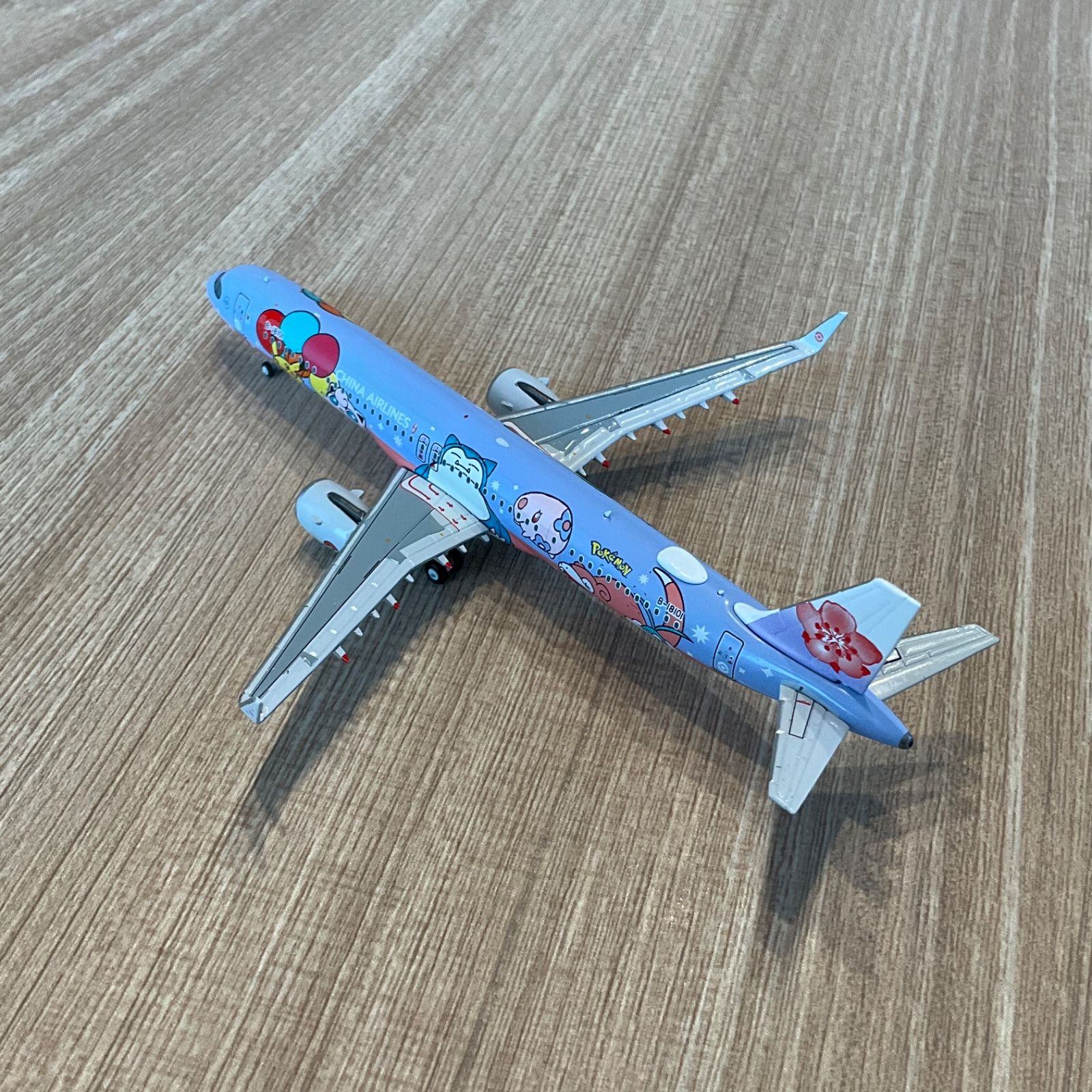 ポケモン 中国航空 A321neo 飛行機 模型 1/400 フィギュア チャイナエアライン A321neo 1/400 B-18101 ポケモンジェット - メルカリ