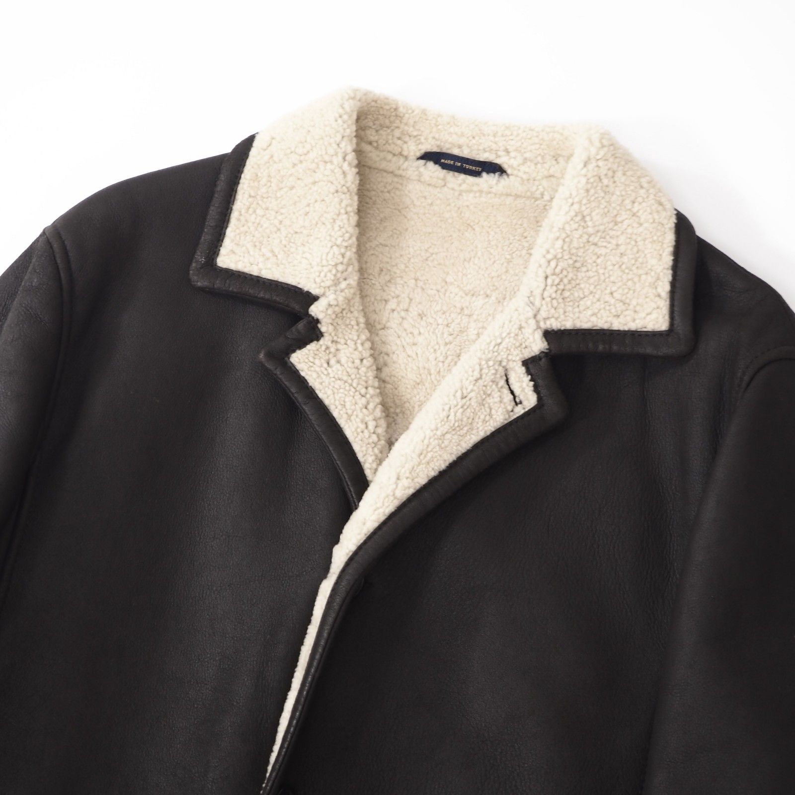 【専用】ブルックスブラザーズ ムートンコート S ◎良品 ブルックスブラザーズ Brooks Brothers ラムレザー