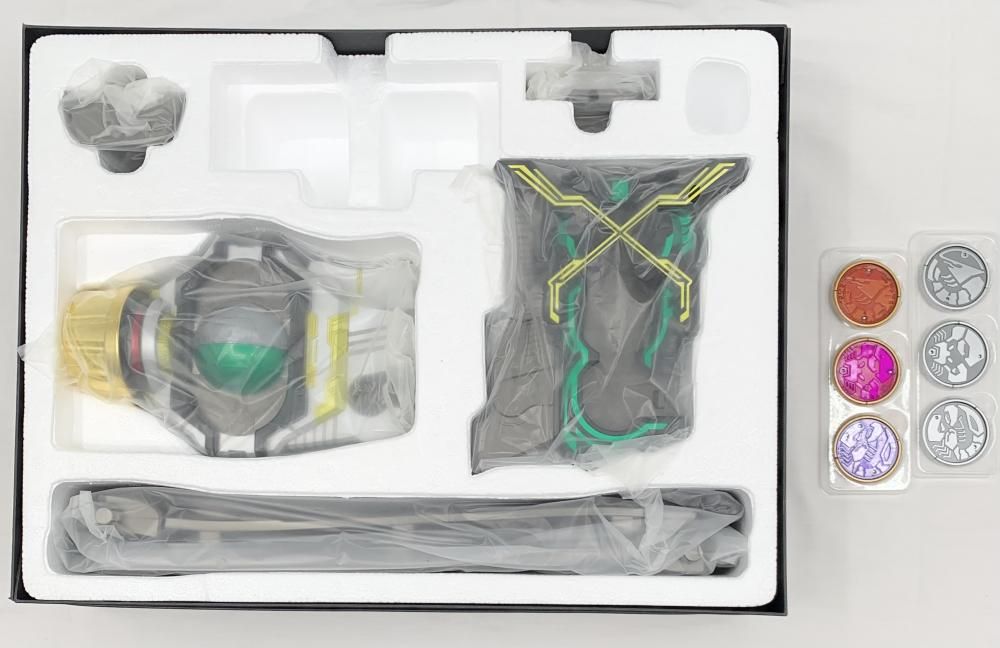 BANDAI - 【中古】開封 バンダイ 仮面ライダーオーズ COMPLETE SELECTION MODIFICATION CSM バースドライバー＆Xユニット[17][240017670794] 中古】開封 バンダイ 仮面ライダーオーズ COMPLETE SELECTION