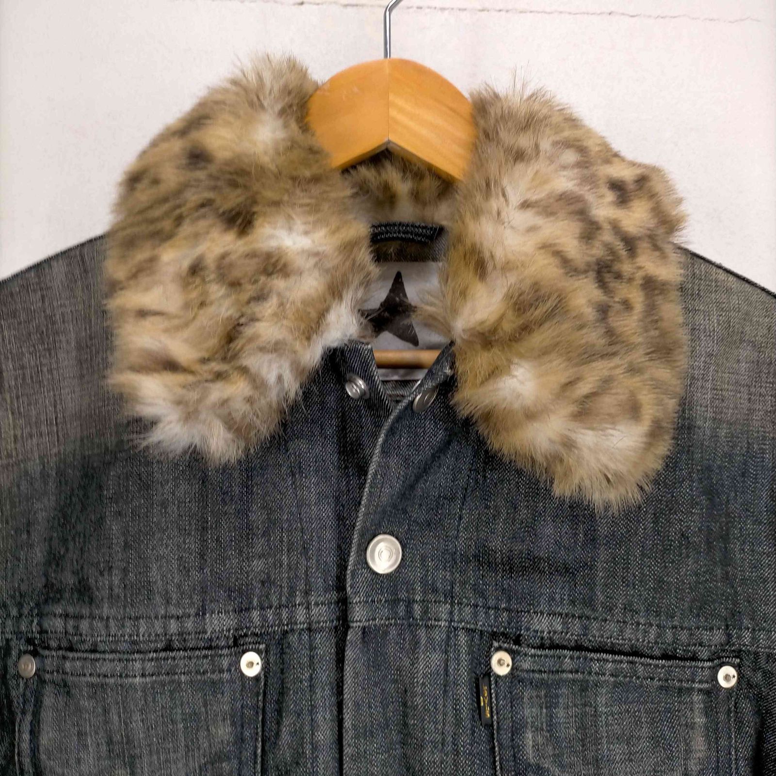 デニムジャケット 厚手 ファー 80s カナダ製 Levi'sリーバイス 70706 デニムジャケット 4