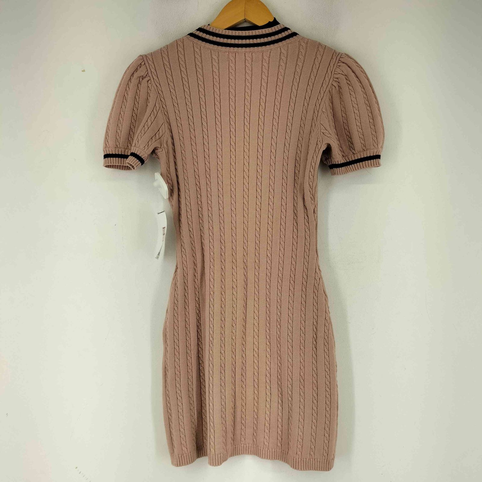 Darich ダーリッチ　エンブレムケーブルニットミニワンピース ダーリッチ Darich エンブレムケーブルニットミニワンピース