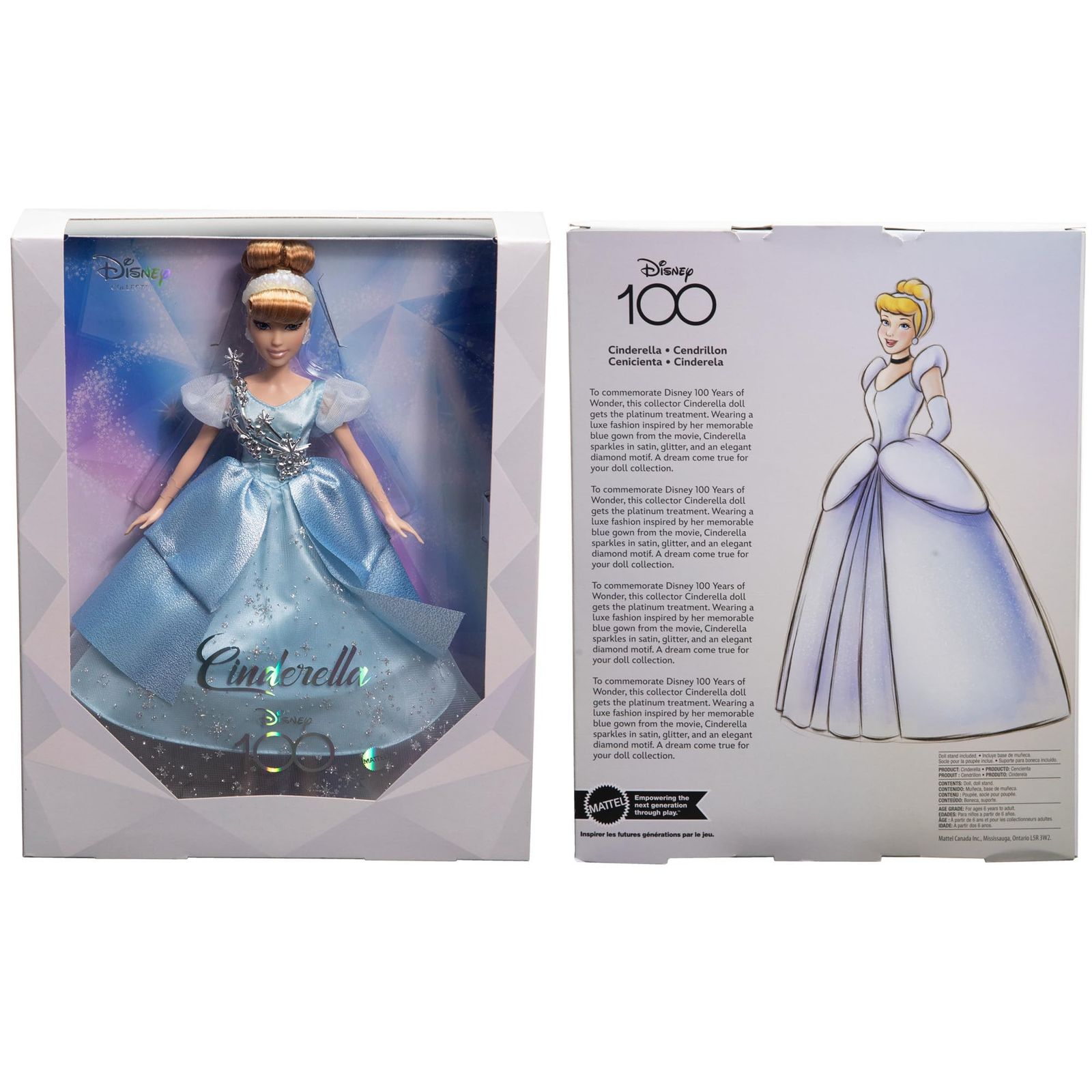 Disney Princess シンデレラ 人形 Disney】バービー人形 シンデレラ