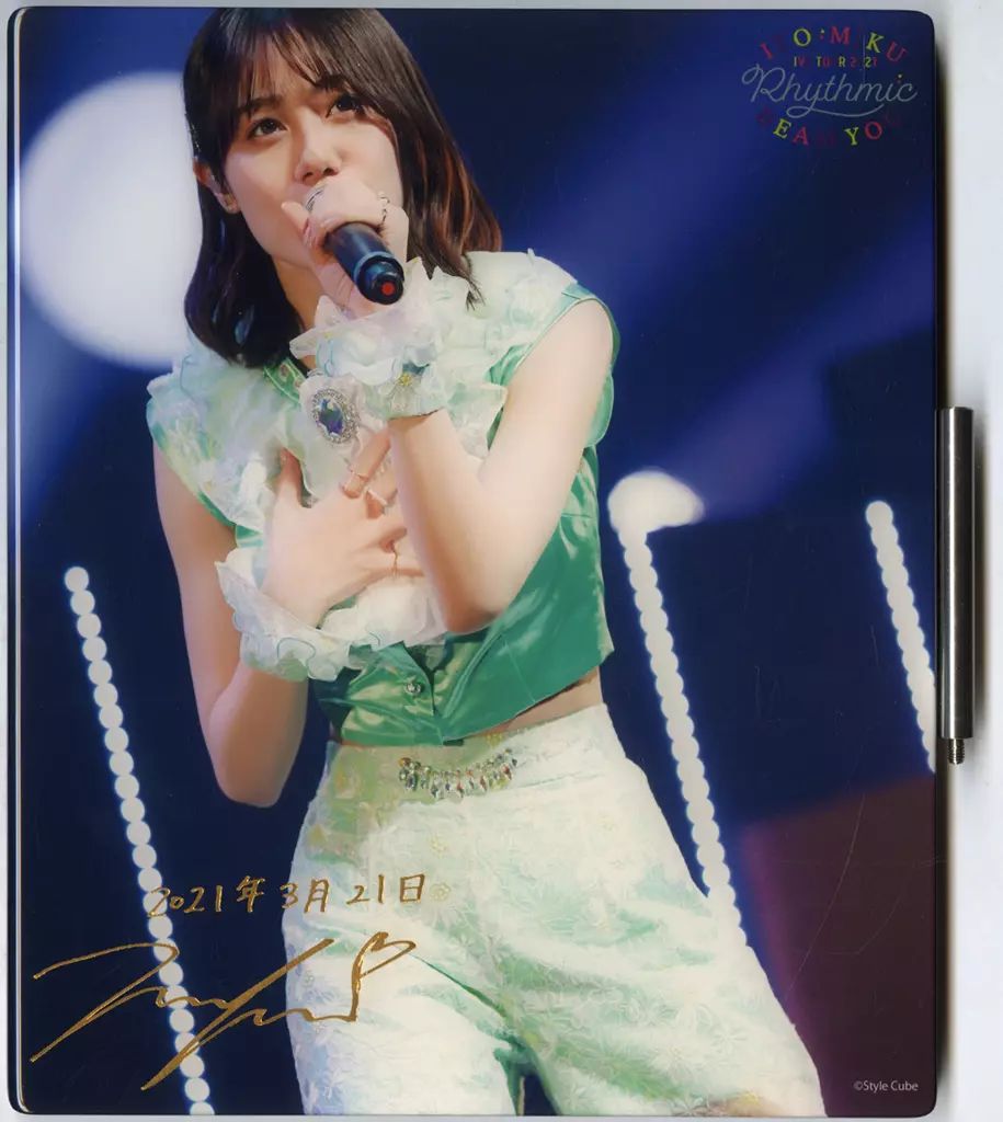 雑貨　M-4 伊藤美来 メタライズアート 「伊藤美来 Live Tour 2021 Rhythmic BEAM YOU」 ゲーマーズ限定 ITO MIKU Live Tour 2021 Rhythmic BEAM YOU【限定盤