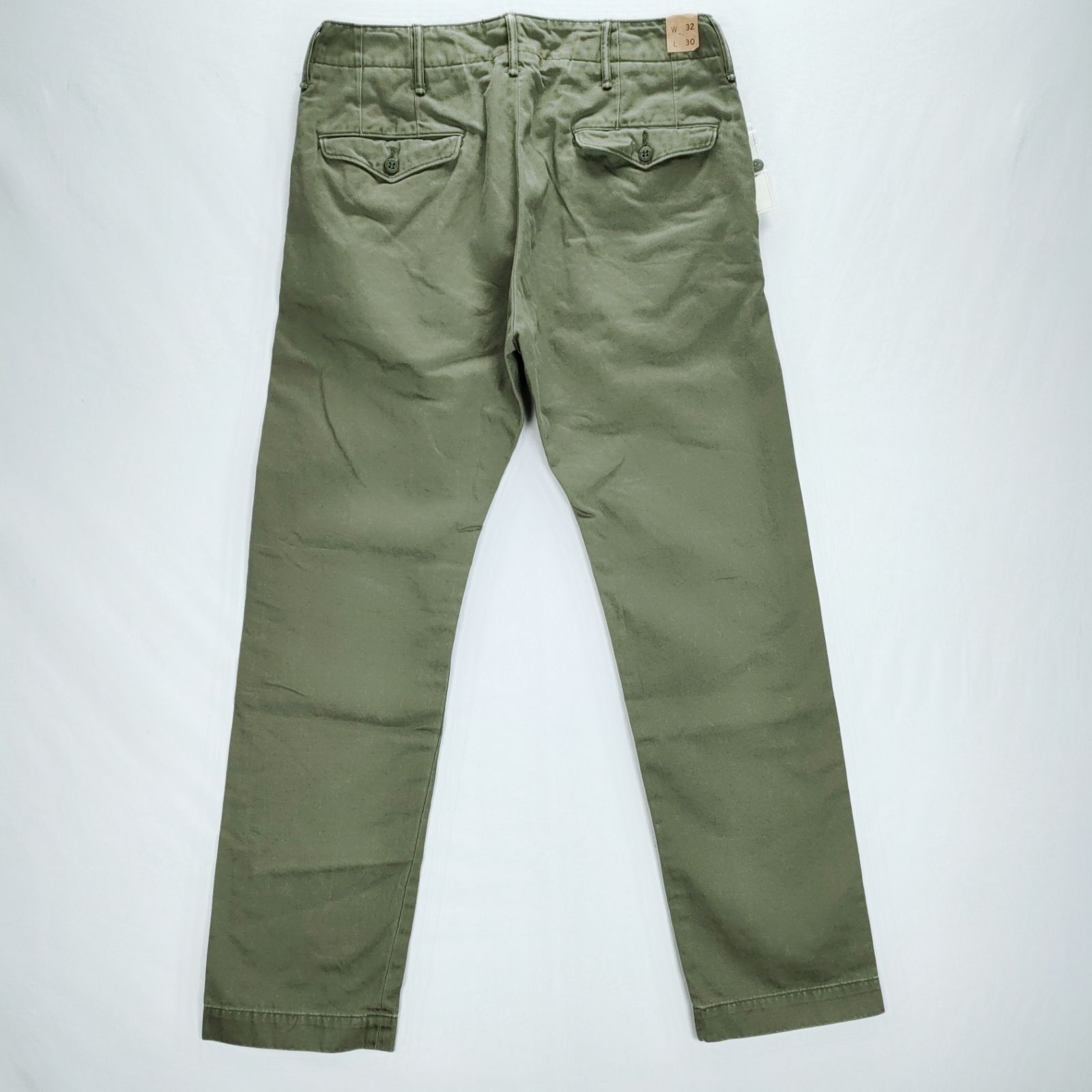 RRLオリーブ トラウザーズ