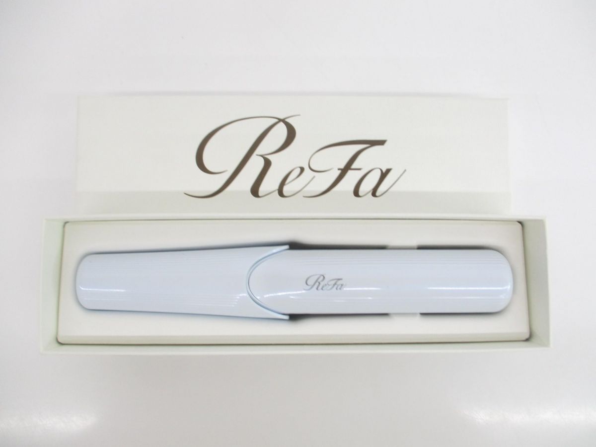 ReFa リファ フィンガーアイロン ST ホワイト RE-AS-02A 家庭用美容器