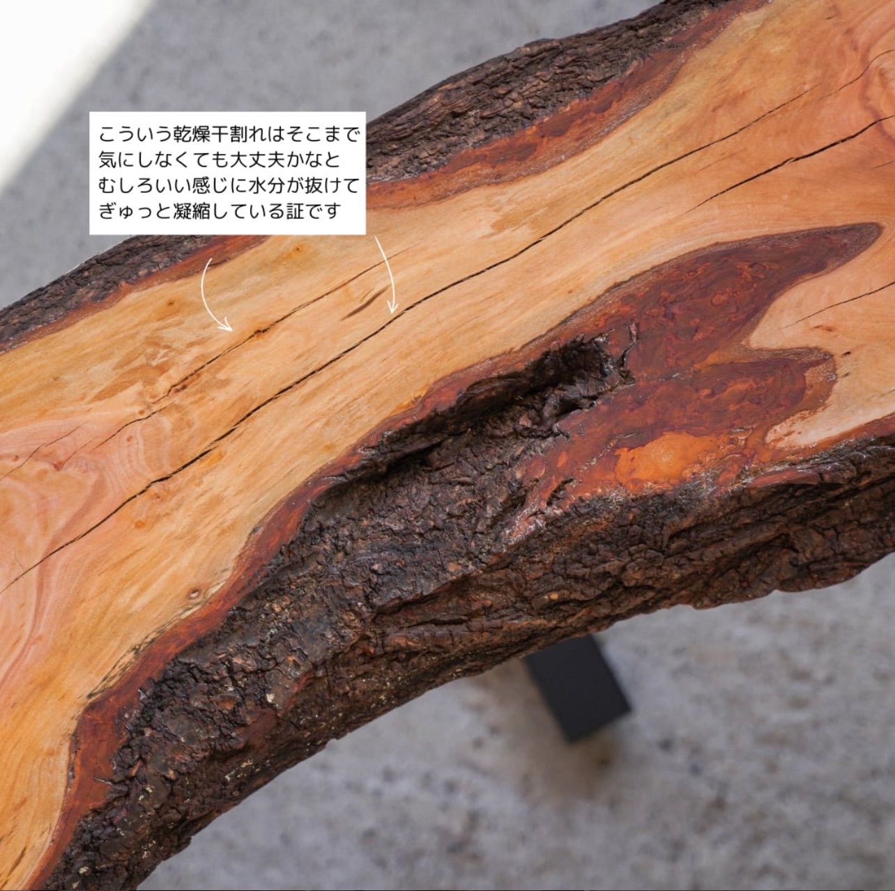 なスモモの一枚板