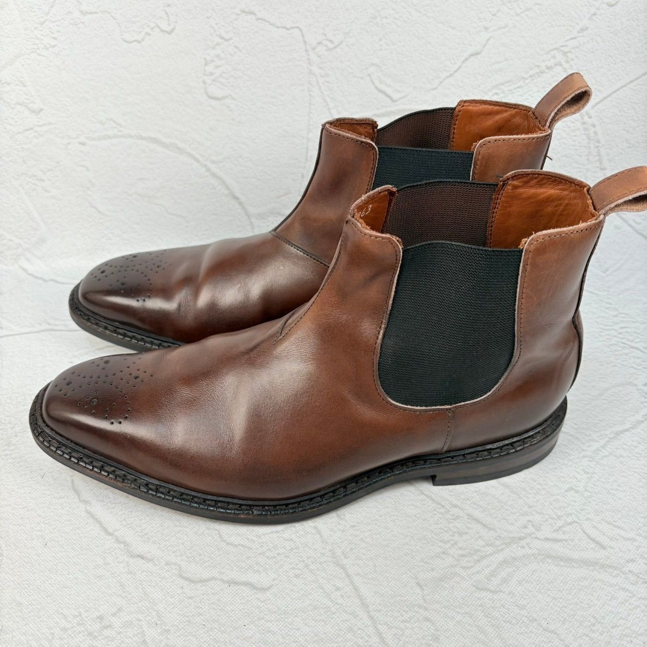 NERD MIND × FORSOMEONE ソフトスムースレザー サイドゴアブーツ