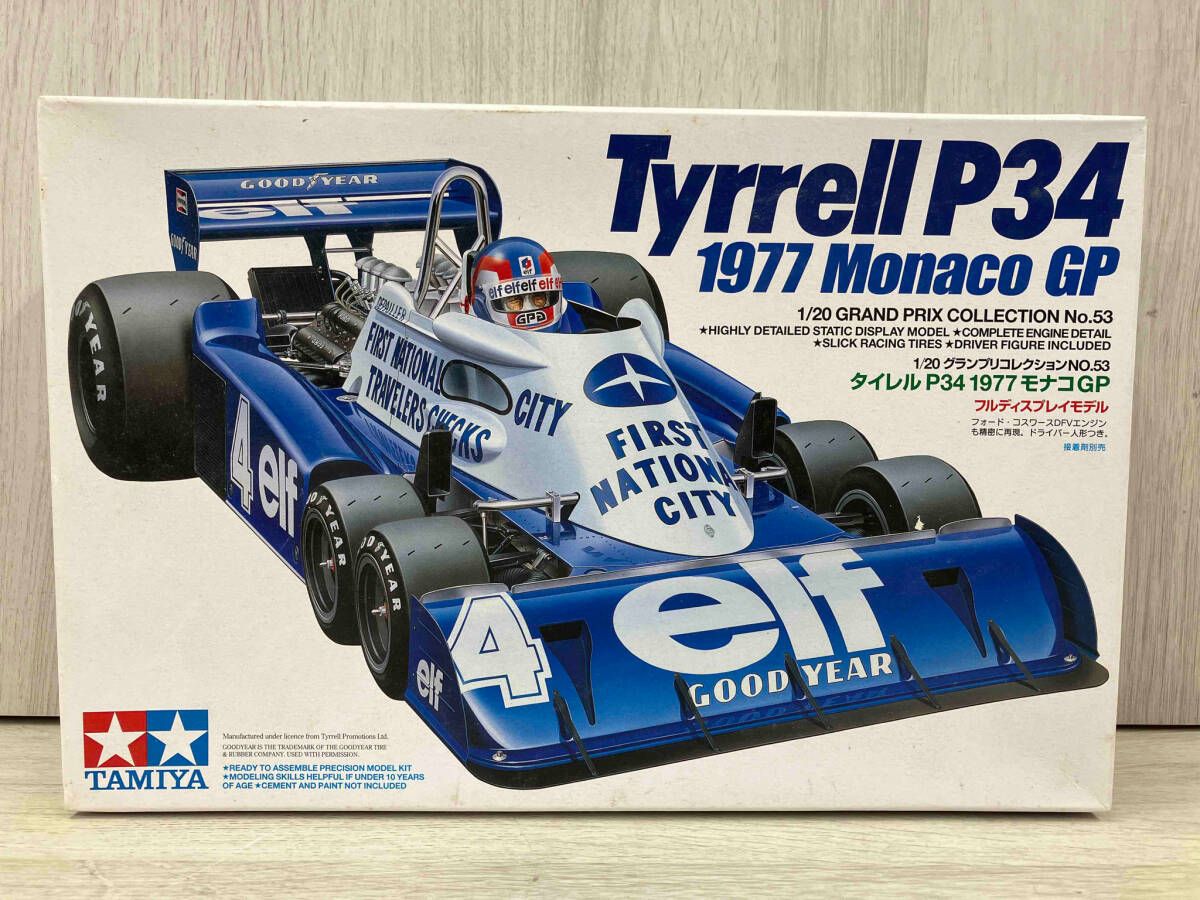 タミヤ タイレル P34 1977 モナコGP 1/20 グランプリ