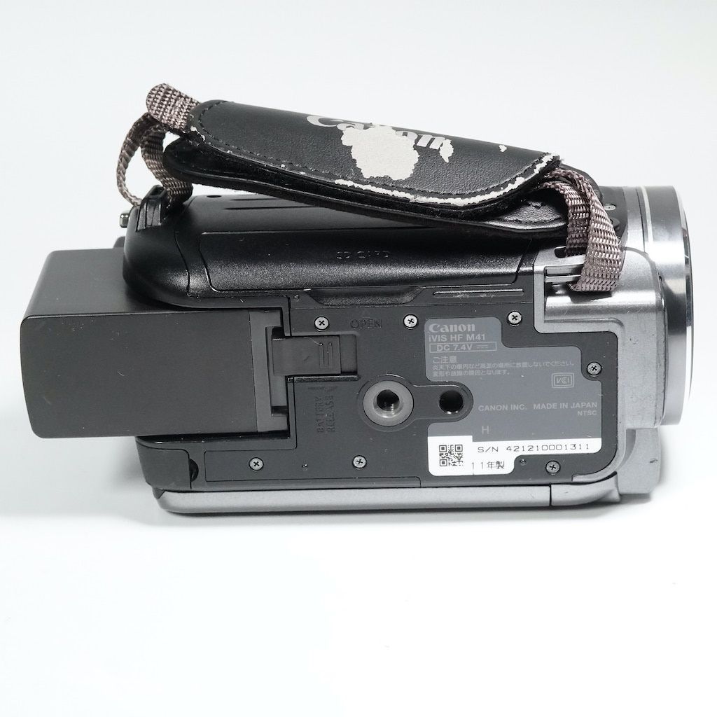 Canon キャノン iVIS HF M41 シルバー ビデオカメラ 動作OK 1週間保証 